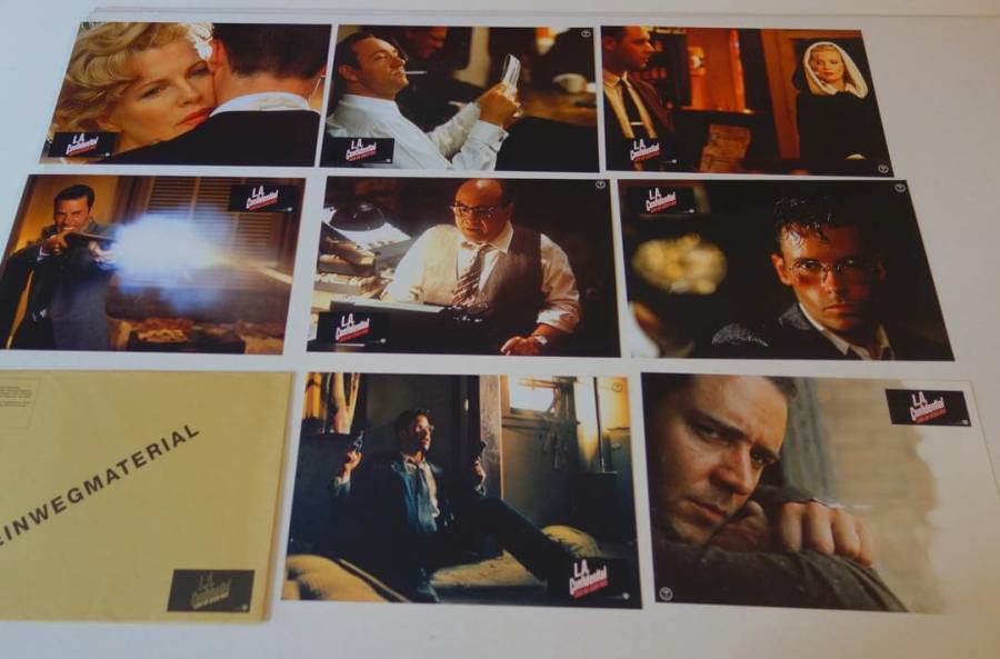 L.A. Confidential originaler deutscher Aushangfotosatz